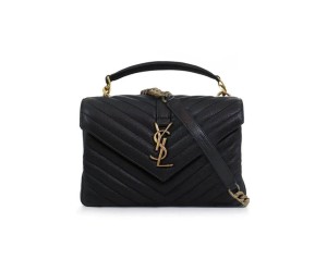 YSL COLLEGE LARGE CHAIN BAG