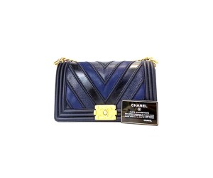 Chevron Boy Chanel Handbag