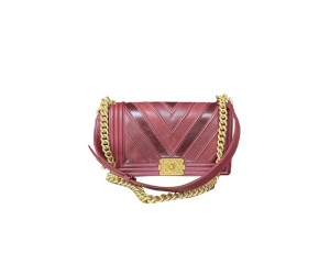 Chevron Boy Chanel Handbag