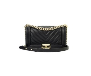 Chevron Boy Chanel Handbag