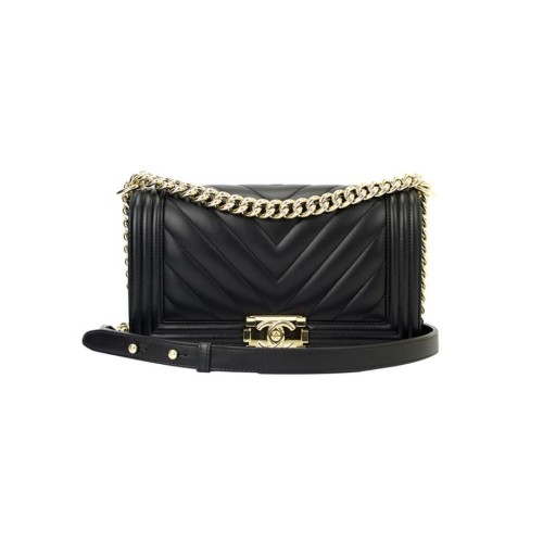 Chevron Boy Chanel Handbag