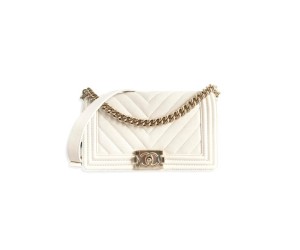 Chevron Boy Chanel Handbag