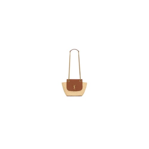 YSL mini Manon in raffia(HIGH-END GRADE)