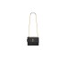 SUNSET MEDIUM CHAIN BAG IN CROCODILE-EMBOSSED SHINY LEATHER