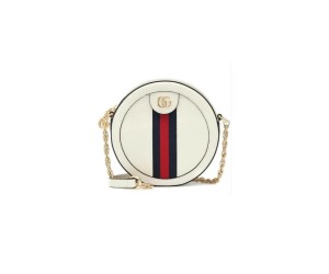 Ophidia GG mini round shoulder bag