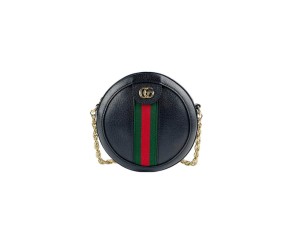 Ophidia GG mini round shoulder bag