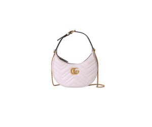 GG Marmont half-moon-shaped mini bag