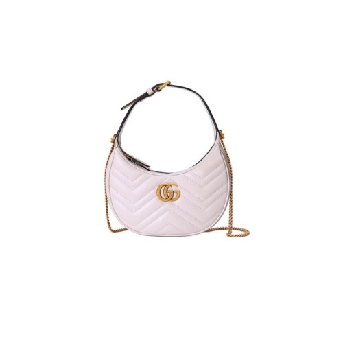 GG Marmont half-moon-shaped mini bag