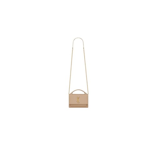 SUNSET CHAIN WALLET IN SMOOTH LEATHER
