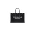 RIVE GAUCHE TOTE BAG IN LINEN AND LEATHER
