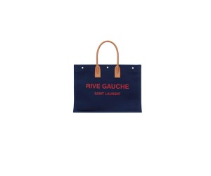 RIVE GAUCHE LARGE TOTE BAG IN CANVAS
