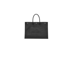 RIVE GAUCHE LARGE TOTE BAG IN SMOOTH LEATHER