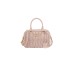 Matelasse nappa leather top-handle bag