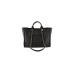 CHANEL Woven Straw Raffia Striped Medium Deauville Tote