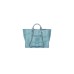 CHANEL Woven Straw Raffia Striped Medium Deauville Tote