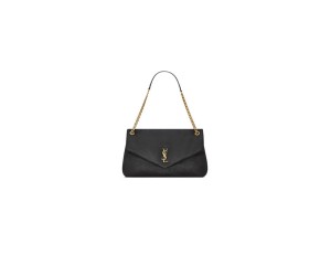 YSL Calypso large in grained lambskin
