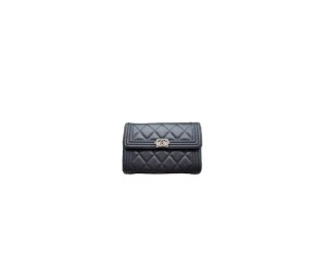 Chanel boy long wallet