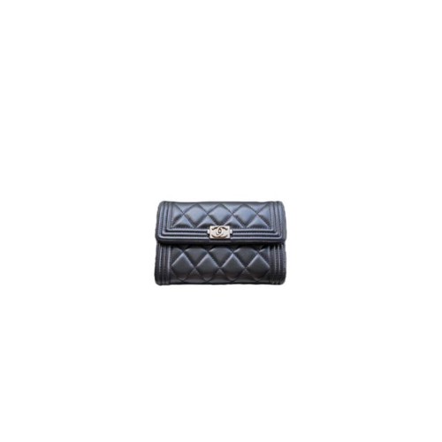 Chanel boy long wallet
