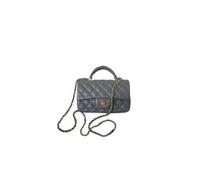CHANEL Mini Classic Handbag With Top Handle