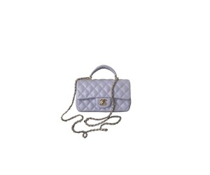 CHANEL Mini Classic Handbag With Top Handle