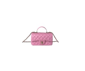 CHANEL Mini Classic Handbag With Top Handle