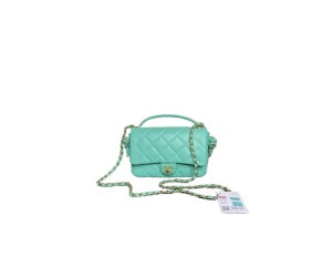 CHANEL Flap Bag with Top Handle(HIGH-END GRADE)