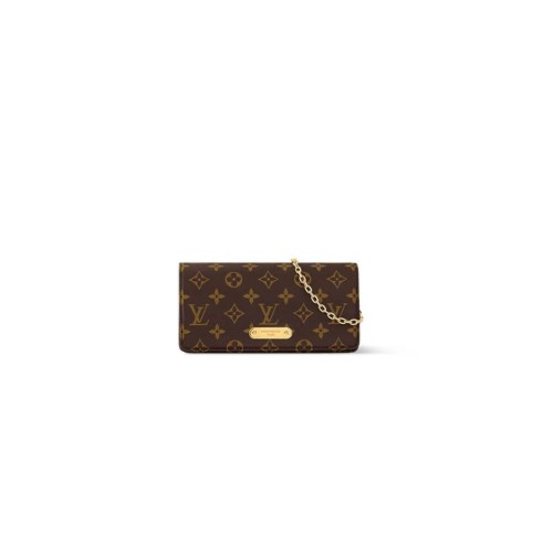 LV Wallet On Chain Lily(HIGH-END GRADE)