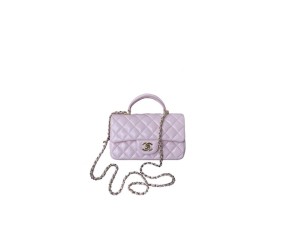 CHANEL Mini Classic Handbag With Top Handle