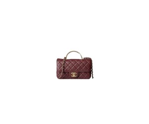 CHANEL Mini Flap Bag with Top Handle