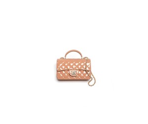 CHANEL Mini Classic Handbag With Top Handle