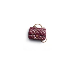CHANEL Flap Bag with Top Handle