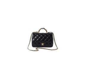 CHANEL Flap Bag with Top Handle