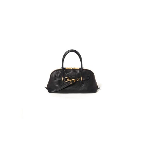 MIUMIU Aventure nappa leather top-handle bag(HIGH-END GRADE)