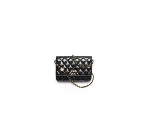 CHANEL Flap Phone Holder with Chain(HIGH-END GRADE)