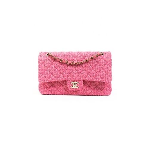 Chanel Tweed Medium Classic Flap Bag