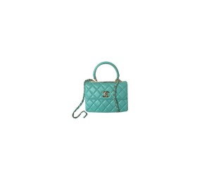 CHANEL Mini Flap Bag with Top Handle(HIGH-END GRADE)