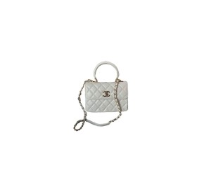 CHANEL Mini Flap Bag with Top Handle(HIGH-END GRADE)