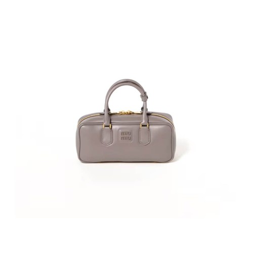 MIUMIU Large Arcadie Leather Bag(HIGH-END GRADE)