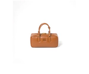 MIUMIU Large Arcadie Leather Bag(HIGH-END GRADE)