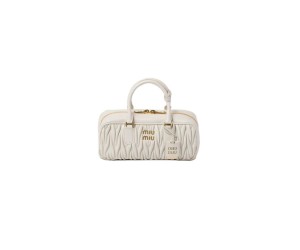 MIUMIU Large Arcadie matelasse nappa Bag(HIGH-END GRADE)