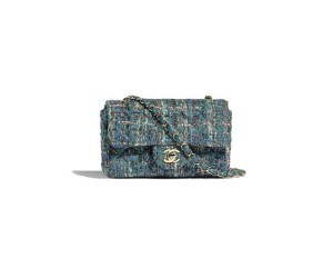 Chanel Tweed Medium Classic Flap Bag