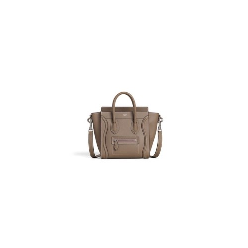 CELINE NANO LUGGAGE BAG IN CALFSKIN