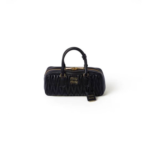 MIUMIU Large Arcadie matelasse nappa Bag(HIGH-END GRADE)