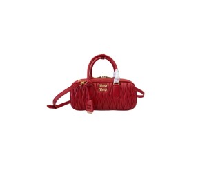 MIUMIU Large Arcadie matelasse nappa Bag(HIGH-END GRADE)