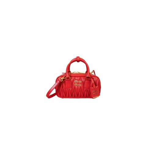 MIUMIU Medium Arcadie matelasse nappa Bag(HIGH-END GRADE)