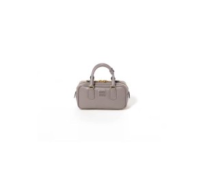 MIUMIU Medium Arcadie Leather Bag(HIGH-END GRADE)