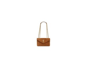 YSL Toy Puffer in suede