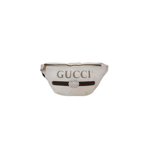 GG PRINT LEATHER BUMBAG