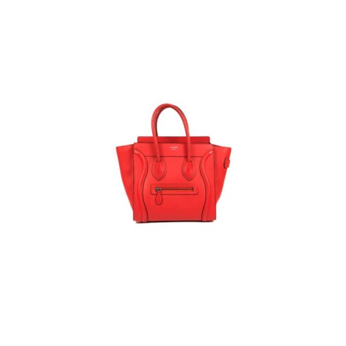 CELINE MICRO LUGGAGE HANDBAG IN CALFSKIN
