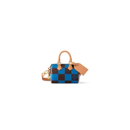LV SPEEDY 18 BANDOULIERE DAMIER POP